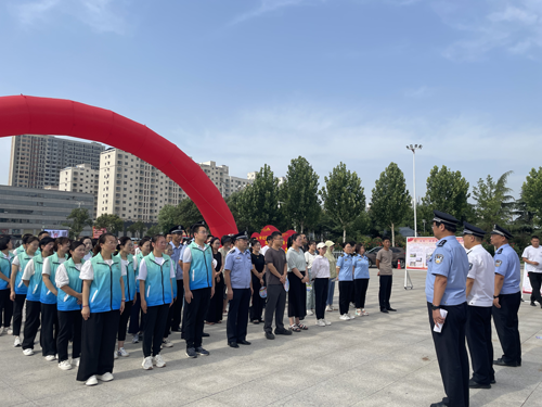臨猗公安：國際禁毒日  我們在行動