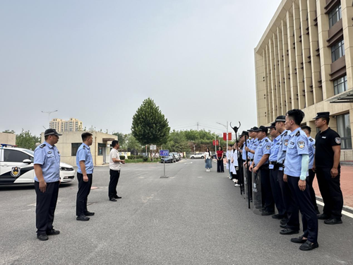山西晉城開發(fā)區(qū)公安分局所隊聯(lián)合開展警保聯(lián)動應(yīng)急演練