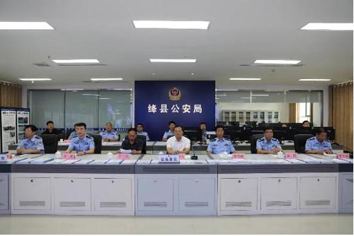 山西省絳縣李曉軍調(diào)研指導(dǎo)夏季治安打擊整治行動和道路交通安全工作